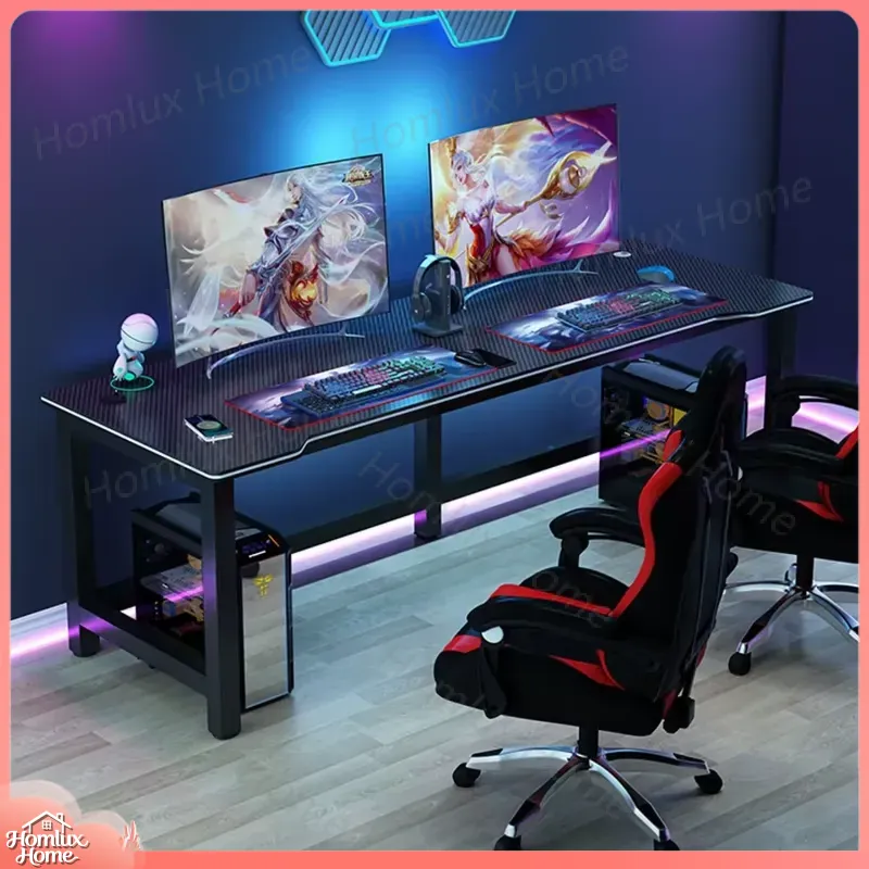 Gaming-Schreibtisch mit Kohlef – Desk Setup L Shaped Bewertung und Preis
